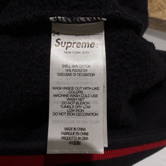 Supreme Milano Black Zip-Up Sweater - Picture 8 of 9